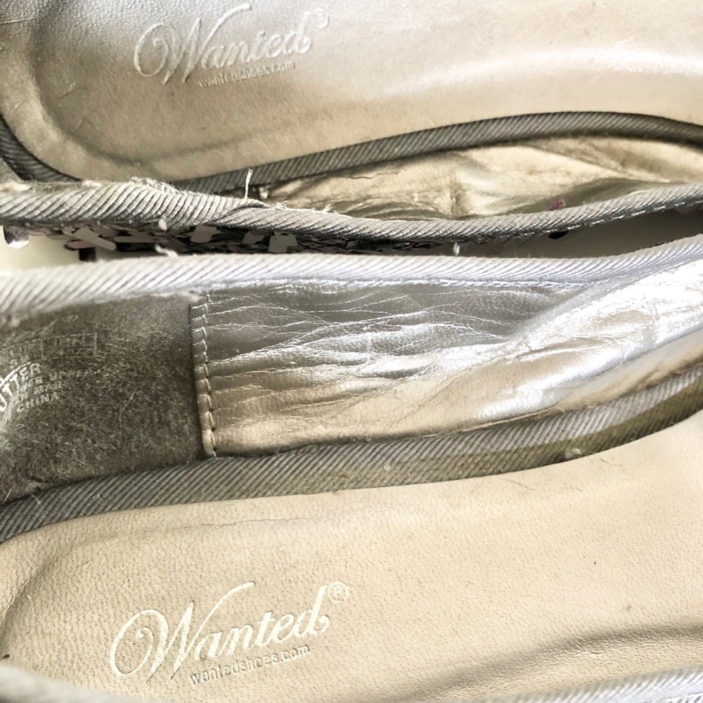 Wanted Confetti Style Shimmering Flats - Picture 8 of 10